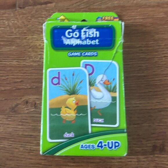Go Fish Alphabet Matching Game - Picture 1 of 2